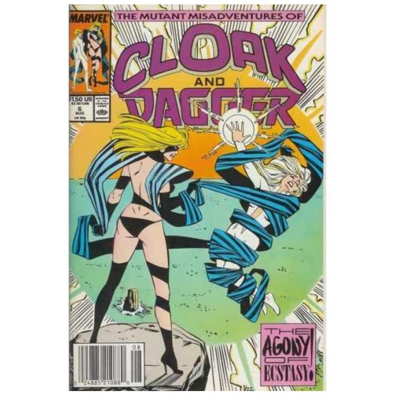 Mutant Misadventures of Cloak and Dagger #6 in NM minus cond. Marvel comics [o`