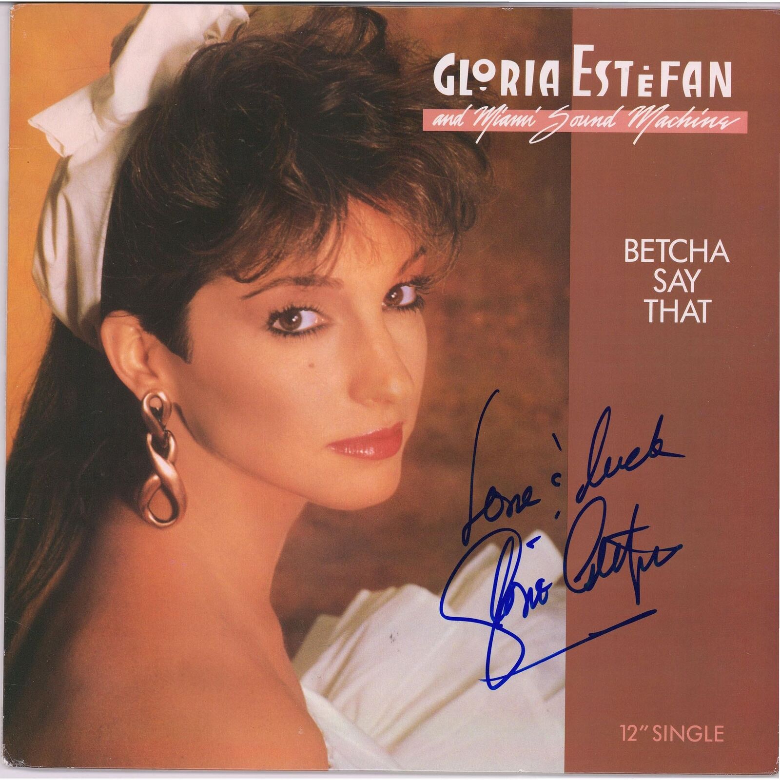 Gloria Estefan Music Album Fanatics Authentic COA Item#10729131