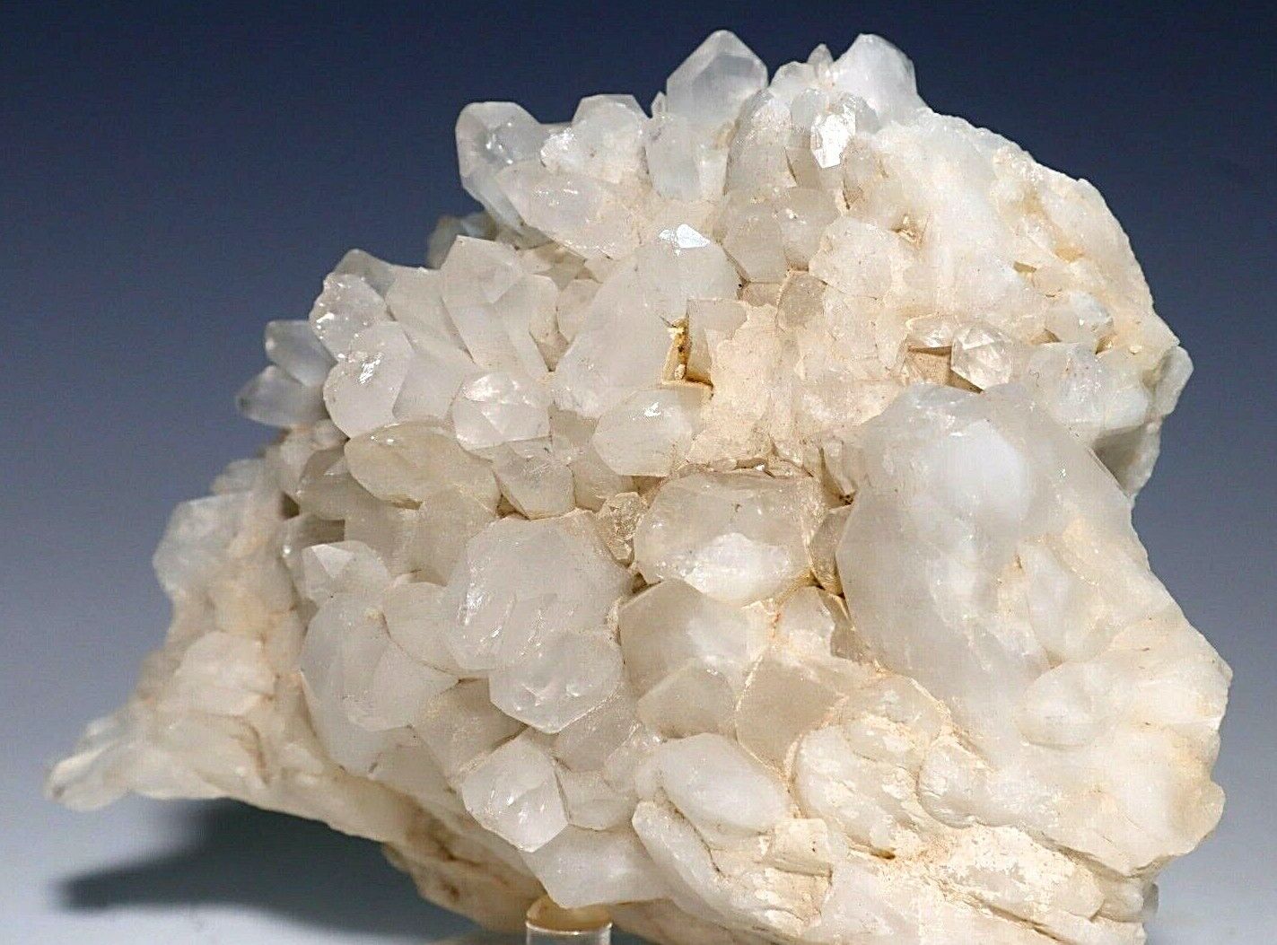 Large Clear Quartz / Rock Crystal Cluster - Himalayan Natural Healing 608g