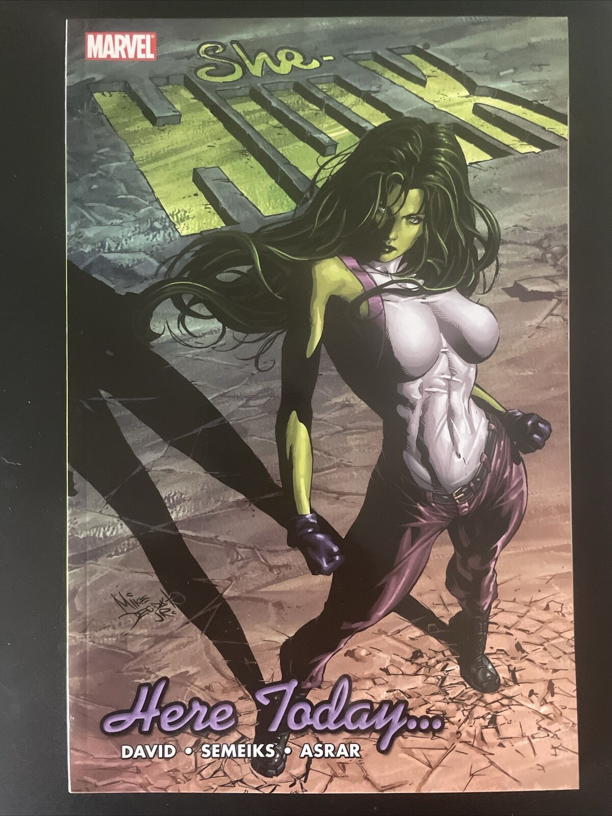 She-Hulk Vol 7: Here Today… (Marvel) Rare TPB By Peter David And Val Semieks
