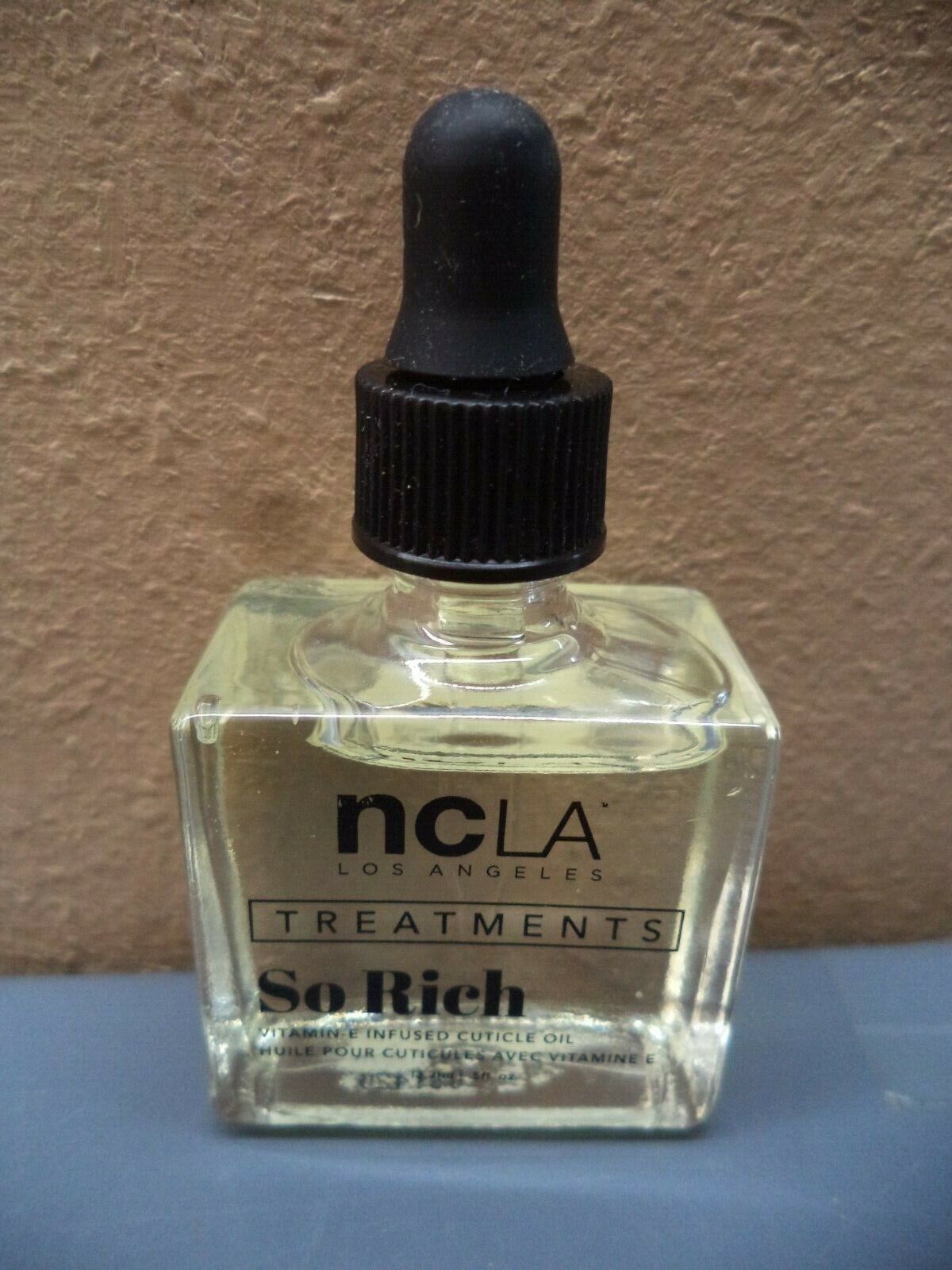 NCLA Los Angeles Treatments So Rich Cuticle Oil  Vitamin E Infused .5 Fl Oz New