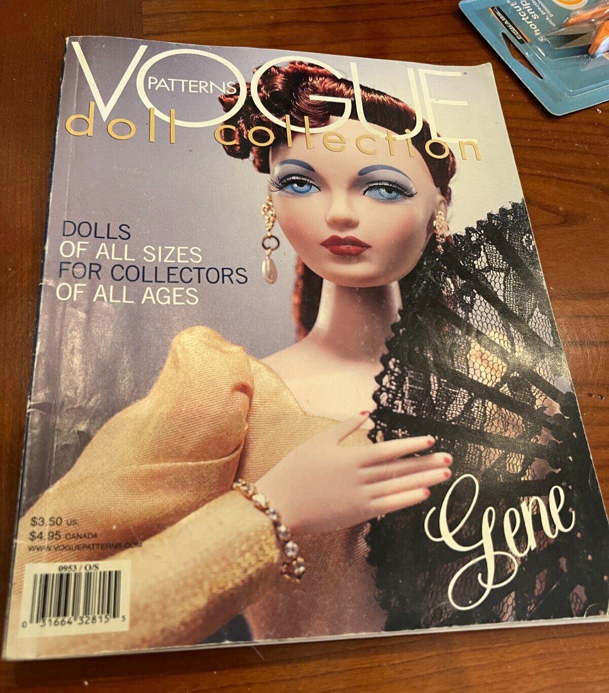Vogue Patterns Doll Collection Gene Magazine 2000/1