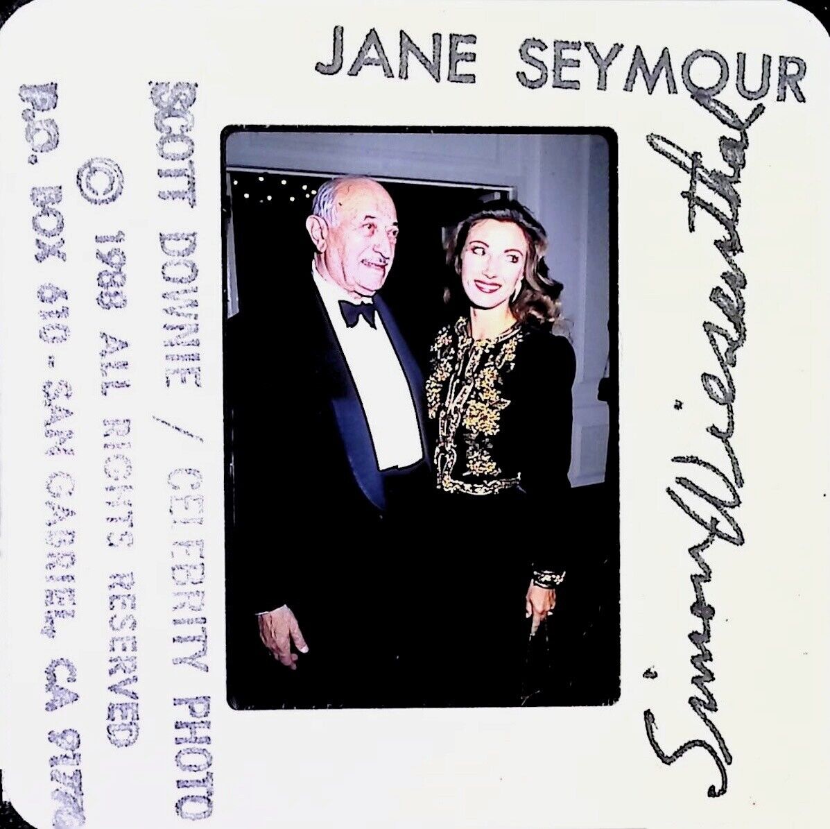 1988 JANE SEYMOUR - 35MM SLIDE L.9.9.17