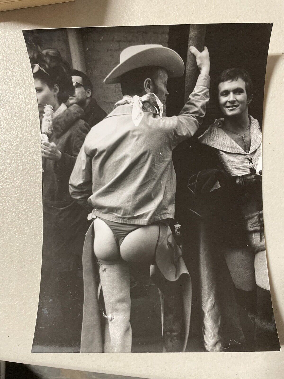 1960s Gay Interest Cowboy Street Scene Man The Smiths Black & White Photograph