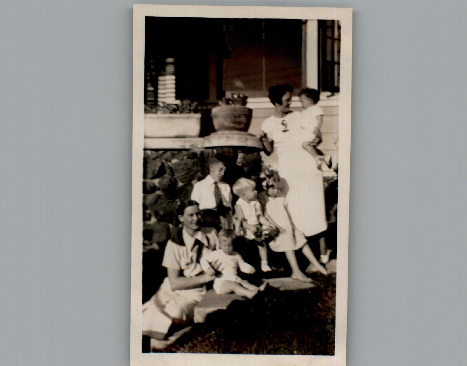 Antique 1940\'s Organizing The Kids - Black & White Photography Photos