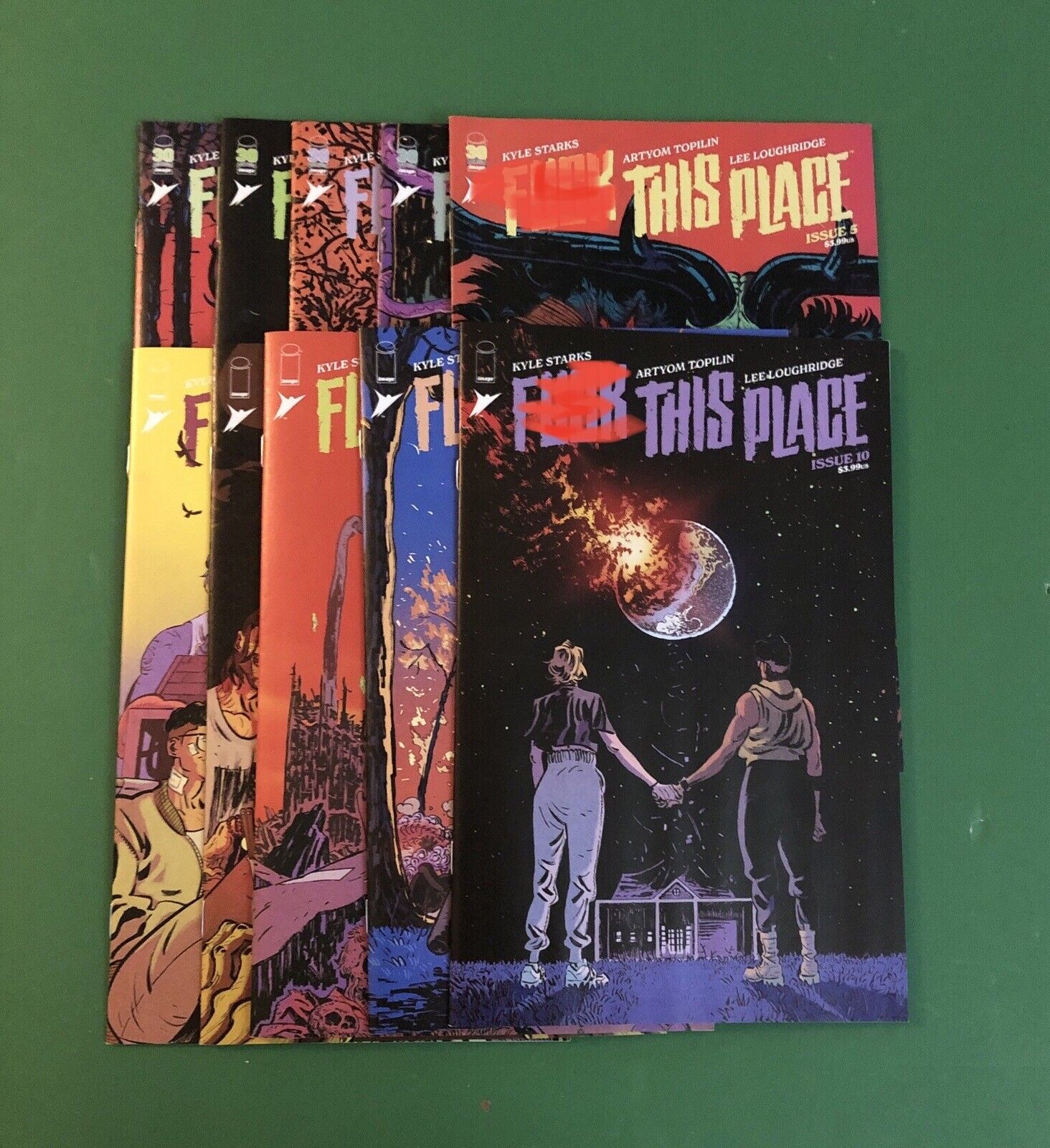I Hate This Place Complete Series 1-10 Variants Skybound Image Comics Lot Horror