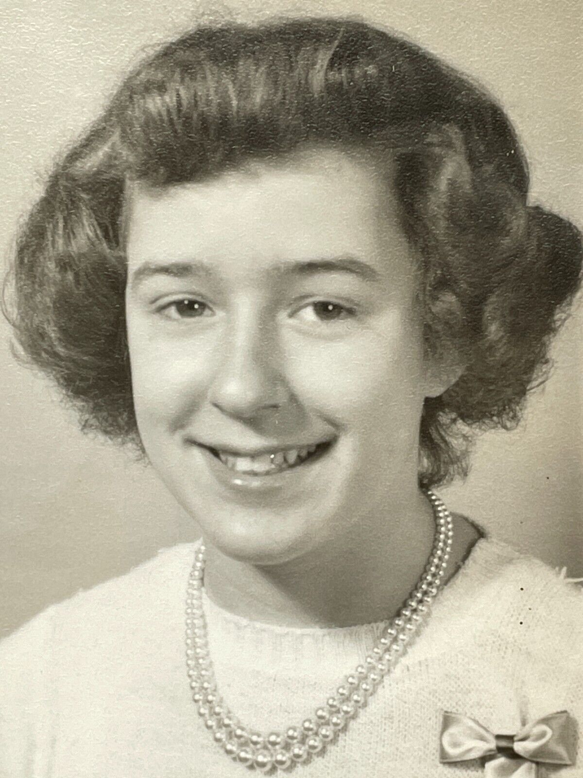 WD Photograph Young Woman Portrait 1950's 