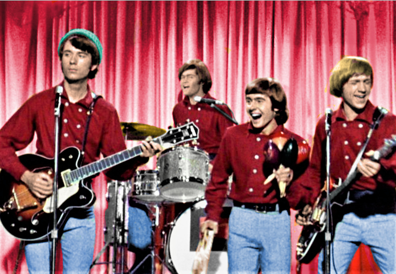 THE MONKEES -  REFRIGERATOR PHOTO MAGNET