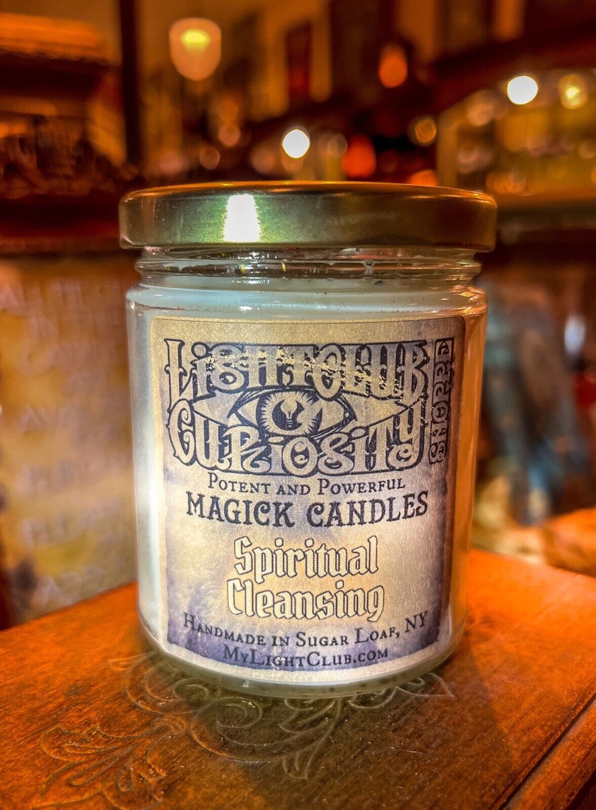 Wiccan Magic Spell Candle for SPIRITUAL CLEANSING AND RESETTING YOUR ENERGY