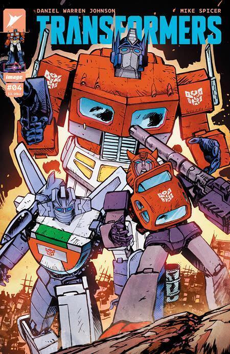 Transformers #4  Cvr A Daniel Warren Johnson & Mike Spicer Image Comic Book
