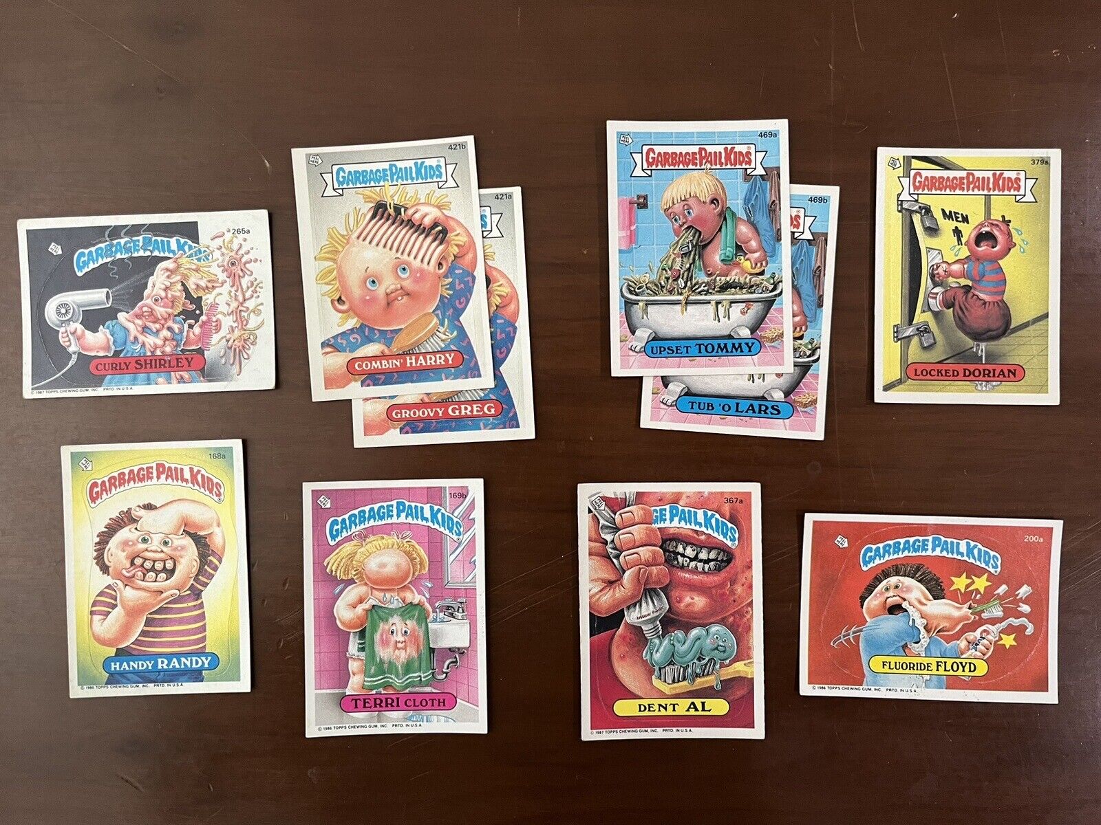 Vintange GPK Lot, From 80s and 90s, Topps Garbage Pail Kids