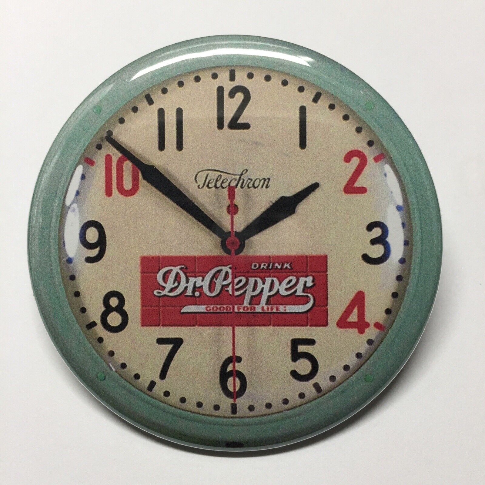 Dr. Pepper Advertising Clock Fridge Magnet BUY 3, GET 4 FREE MIX & MATCH