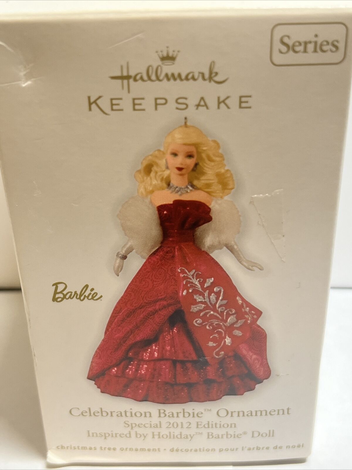 Hallmark Keepsake Serries Celebration 2012 Barbie Ornament Special Edition