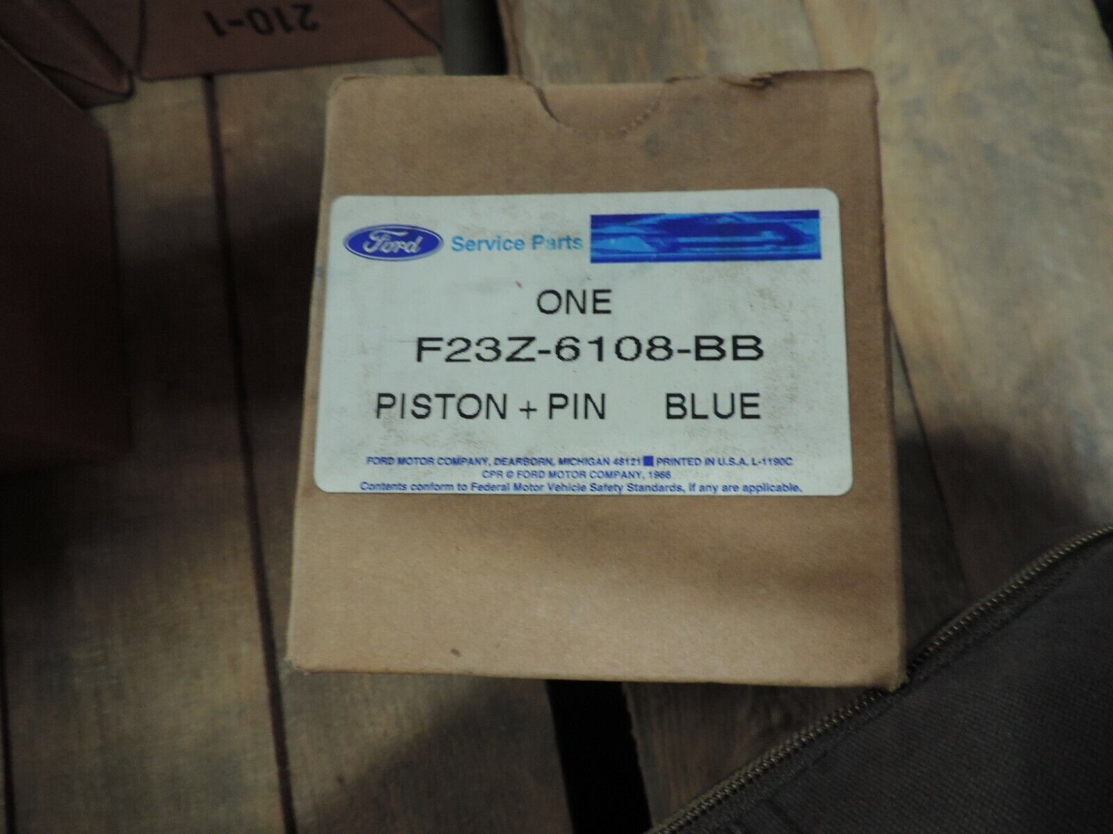 Ford Motor Co F23Z-6108-BB Piston + Pin 