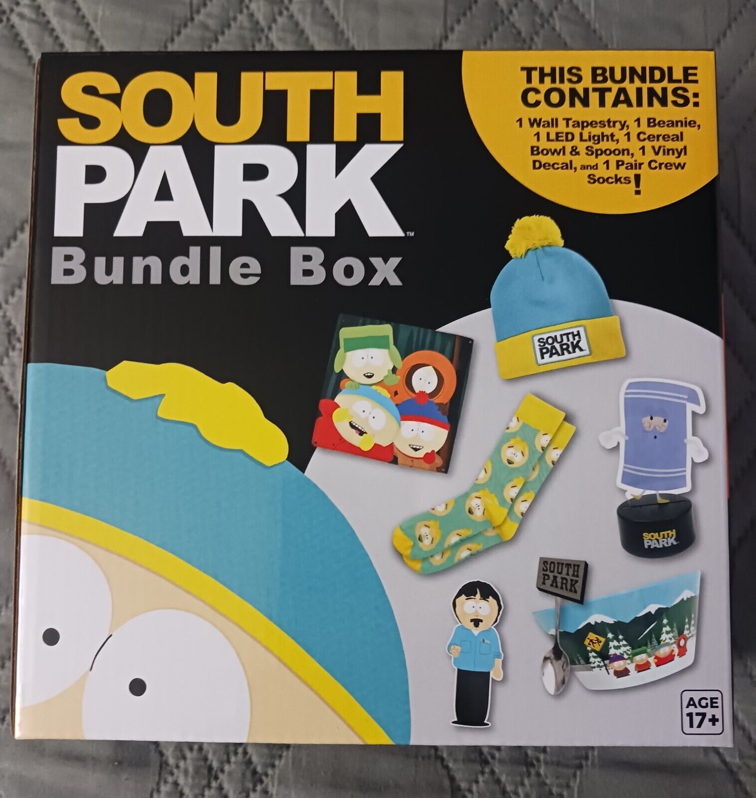 Culturefly's Hella Cool South Park Bundle Box  7 New South Park Items Get It Now
