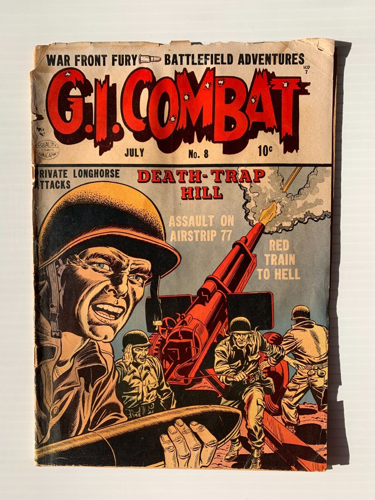 G.I. COMBAT #8 1953 - \