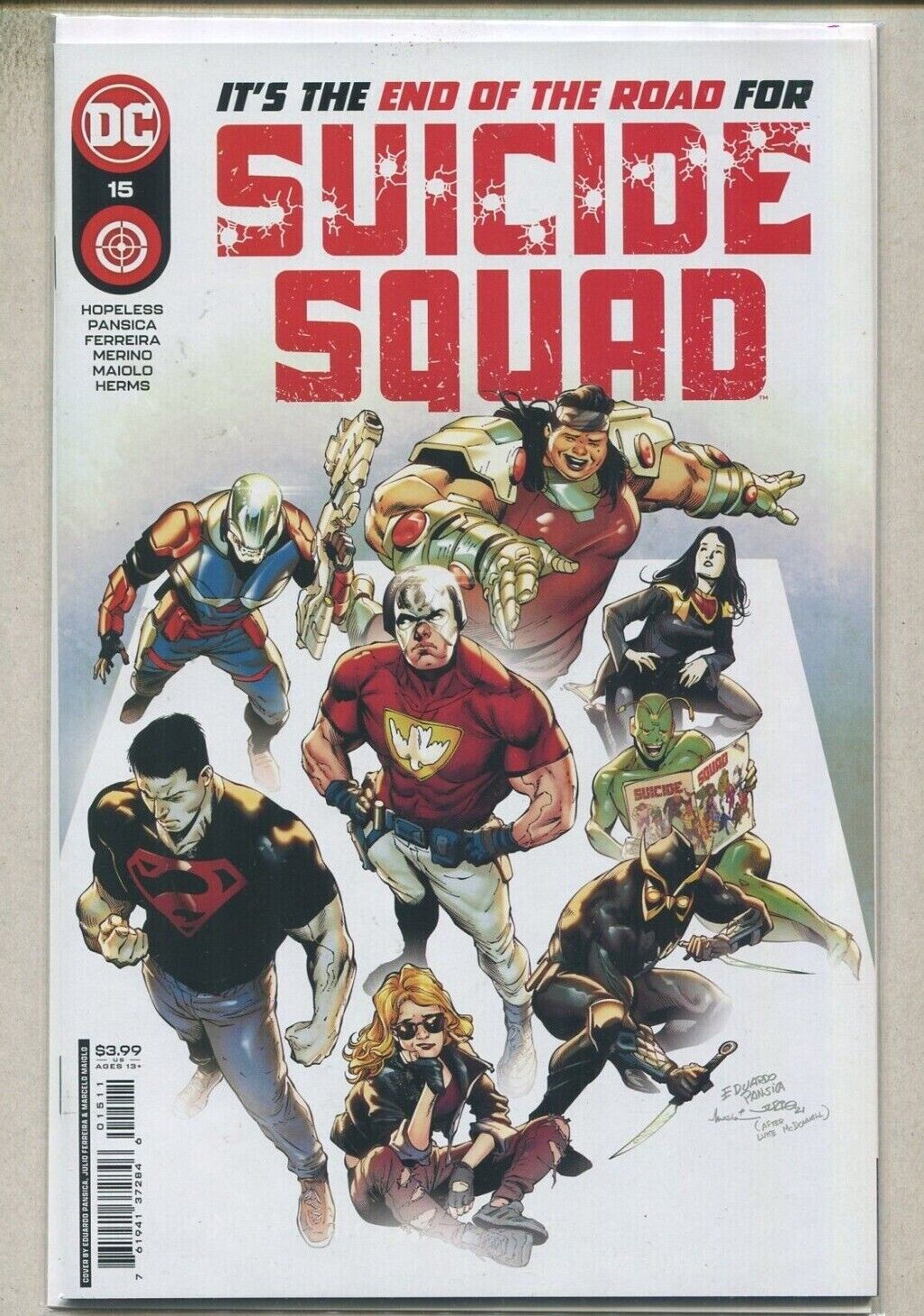 Suicide Squad # 15 NM  It\'s The End Of The Road For  DC Comics CBX8