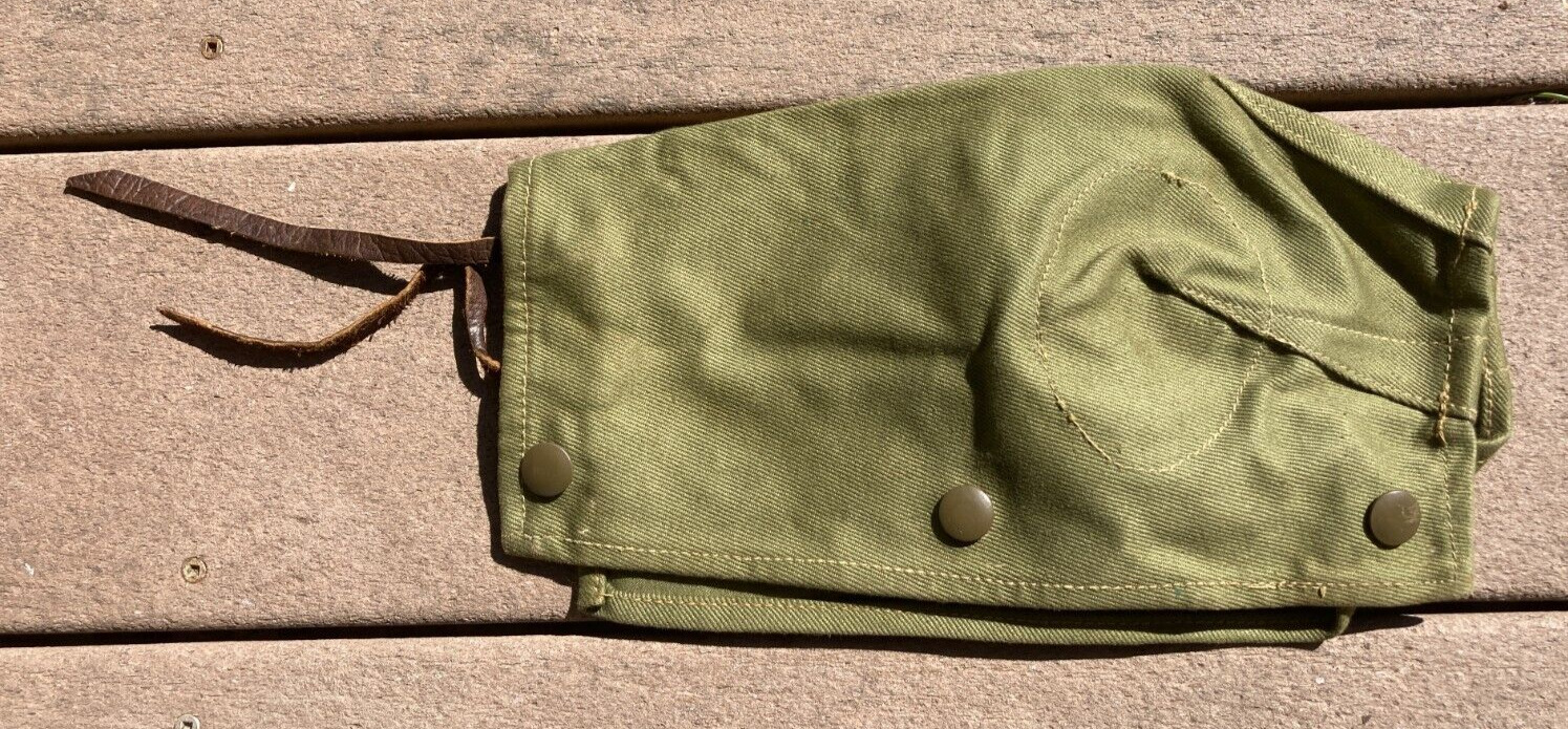 ORIGINAL  WWII British Breech Action Cover for Enfield  .303 Rifle WW2