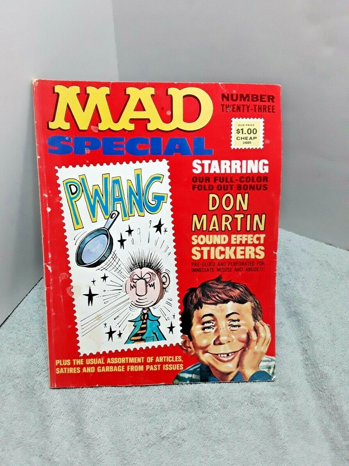 Mad Special Magazine #23 Fair-Good Has Stamps Insert