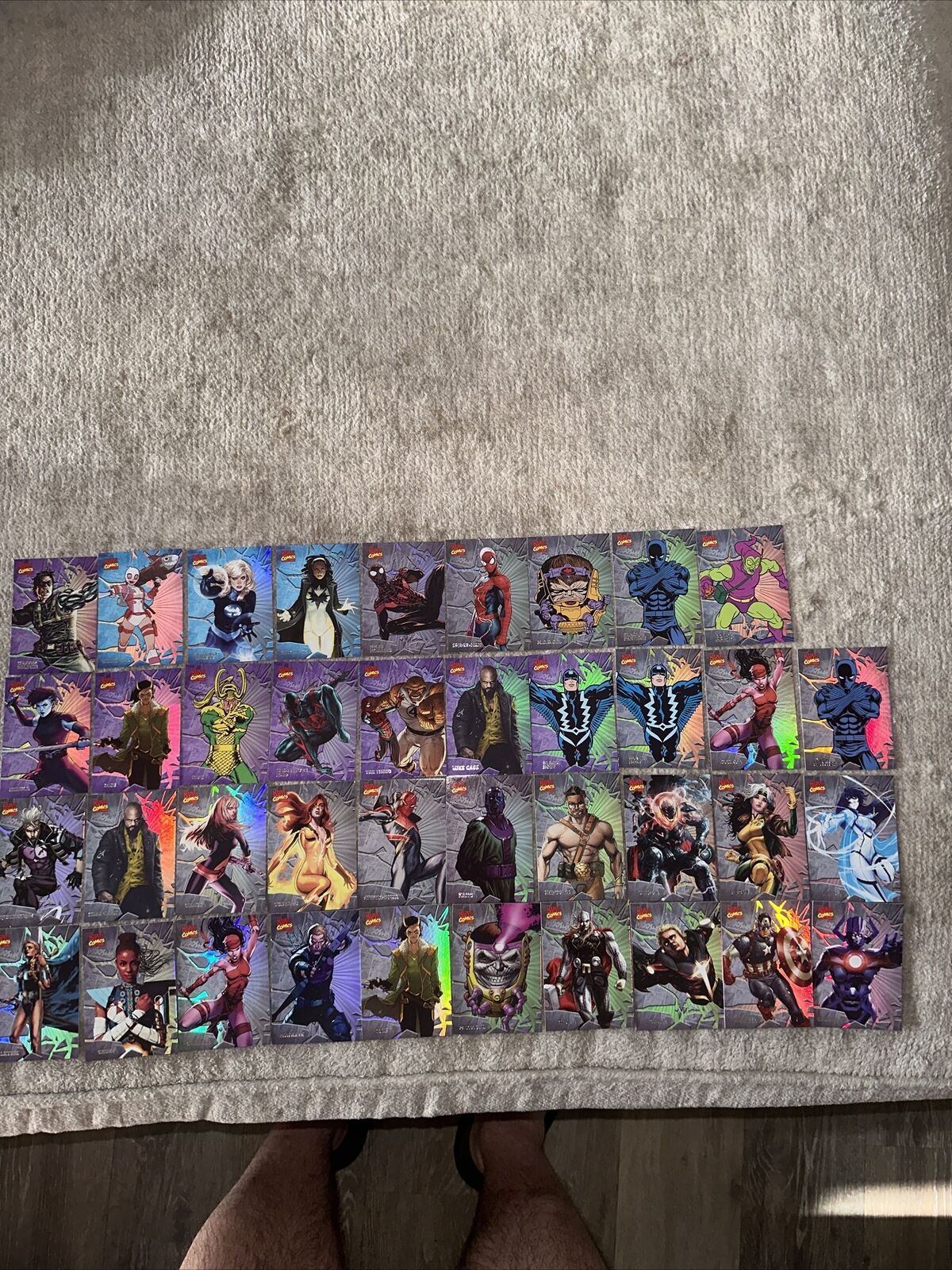 2024 Finding Unicorn Marvel Comics Universe Evolution (39)Cards