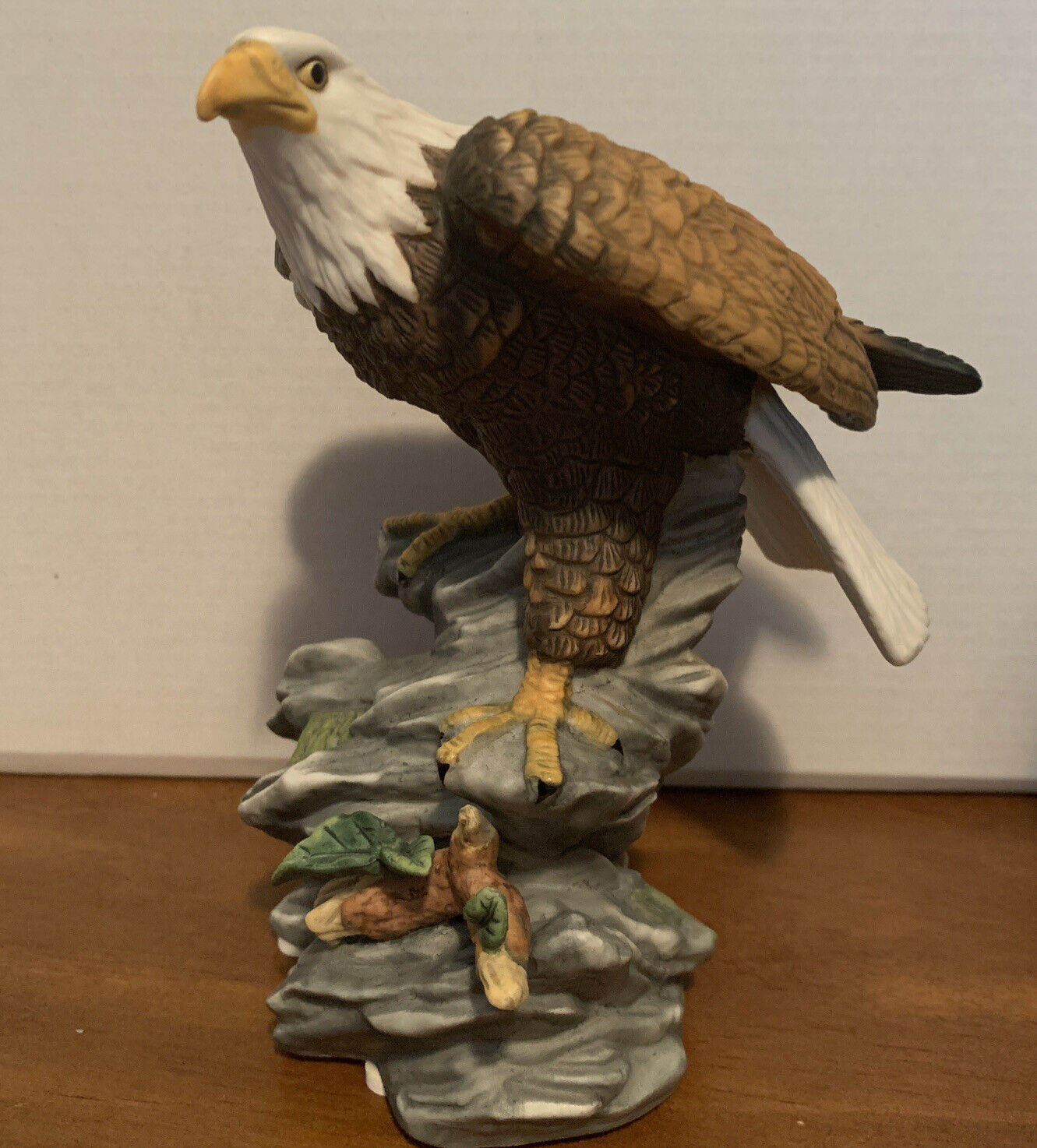 Vintage bald eagle statue
