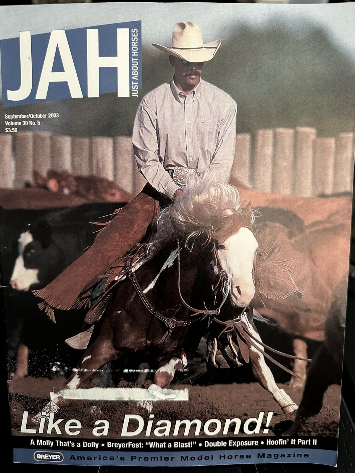 Breyer JAH Just About Horses magazine September/October 2003