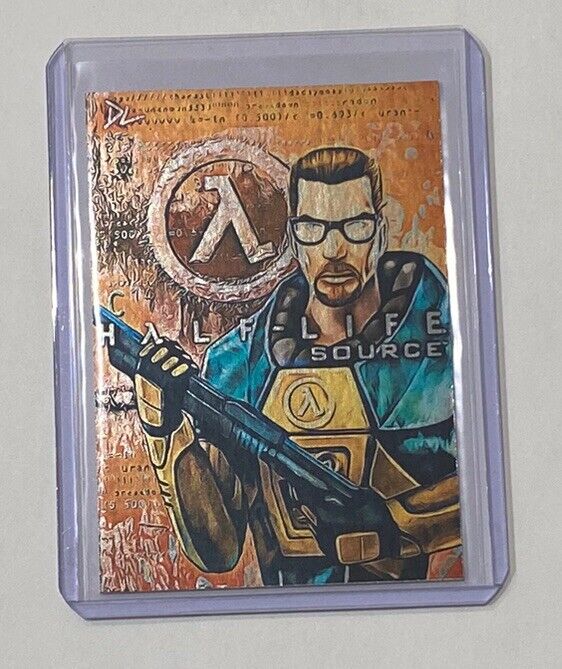 Half-Life: Source Platinum Plated Limited Artist Signed Trading Card 1/1