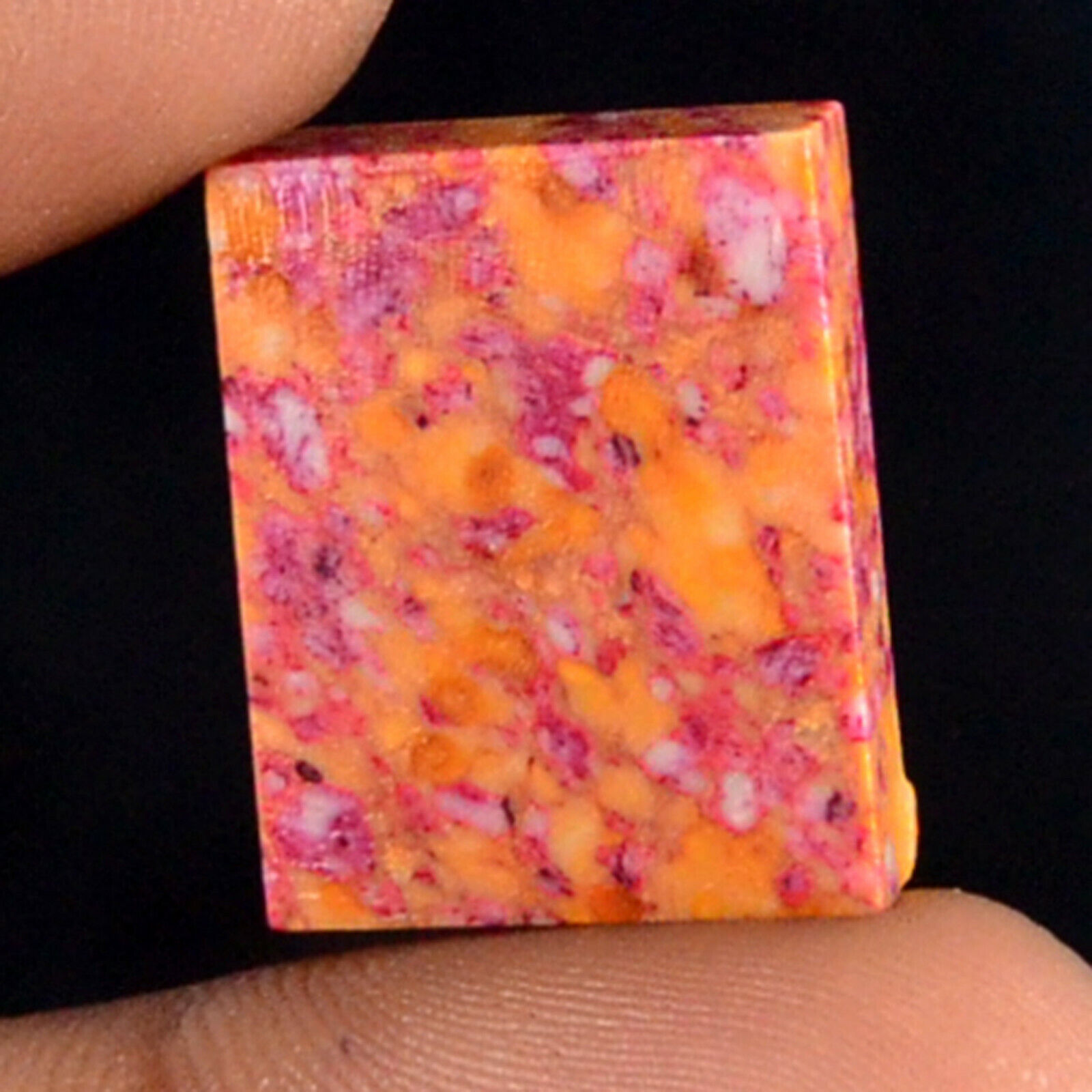 Top Quality Multi Color Copper Turquoise Rough Slice Cab Lab-Created Gemstone