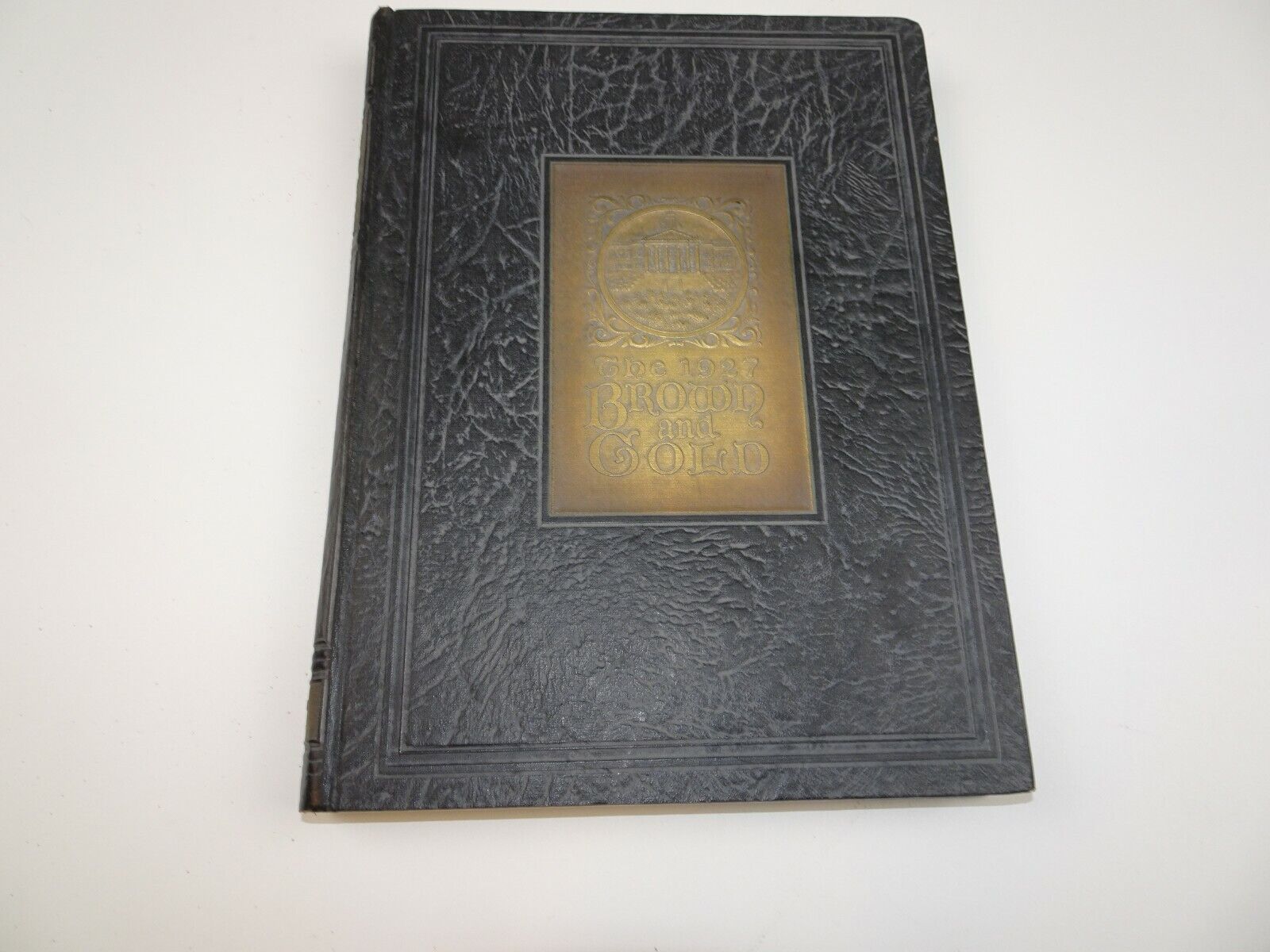 Brown & Gold Year Book Kalamazoo MI 1927 Western Normal State School University 