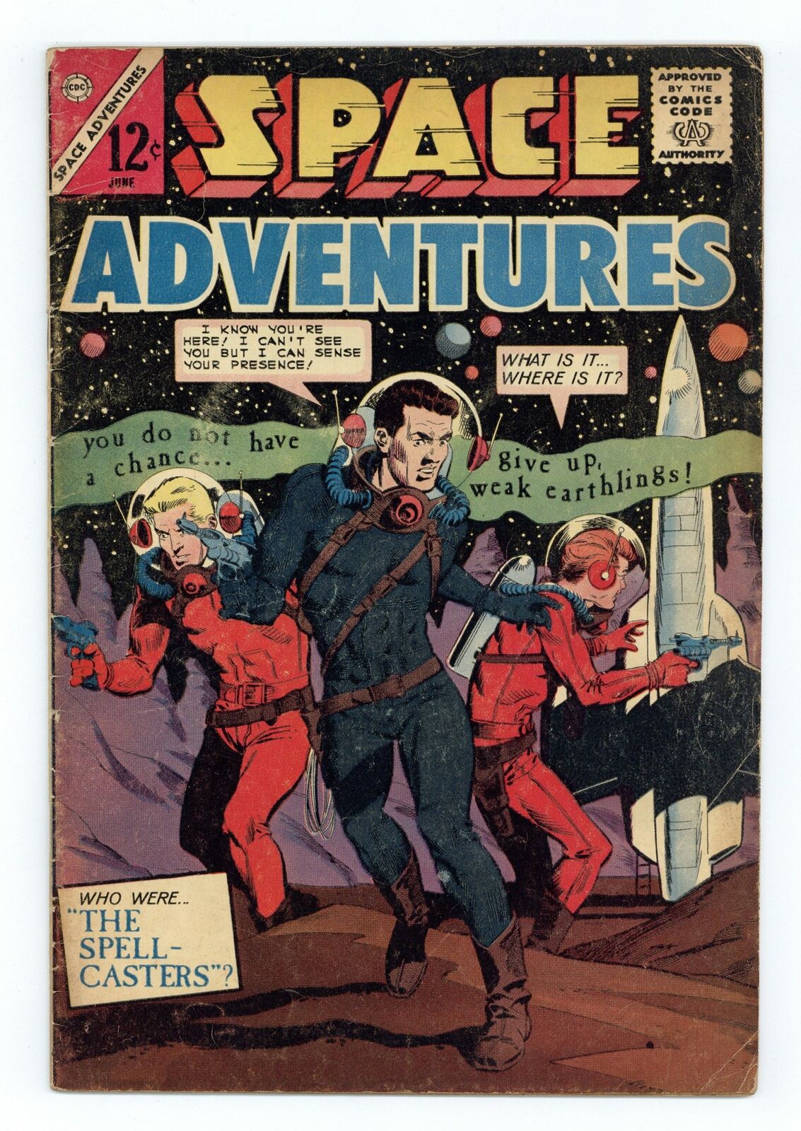 Space Adventures #57 GD+ 2.5 1964