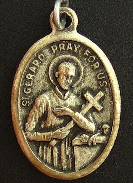 Saint Gerard Majella Mary Our Lady of Perpetual Help Holy Medal Italy Catholic