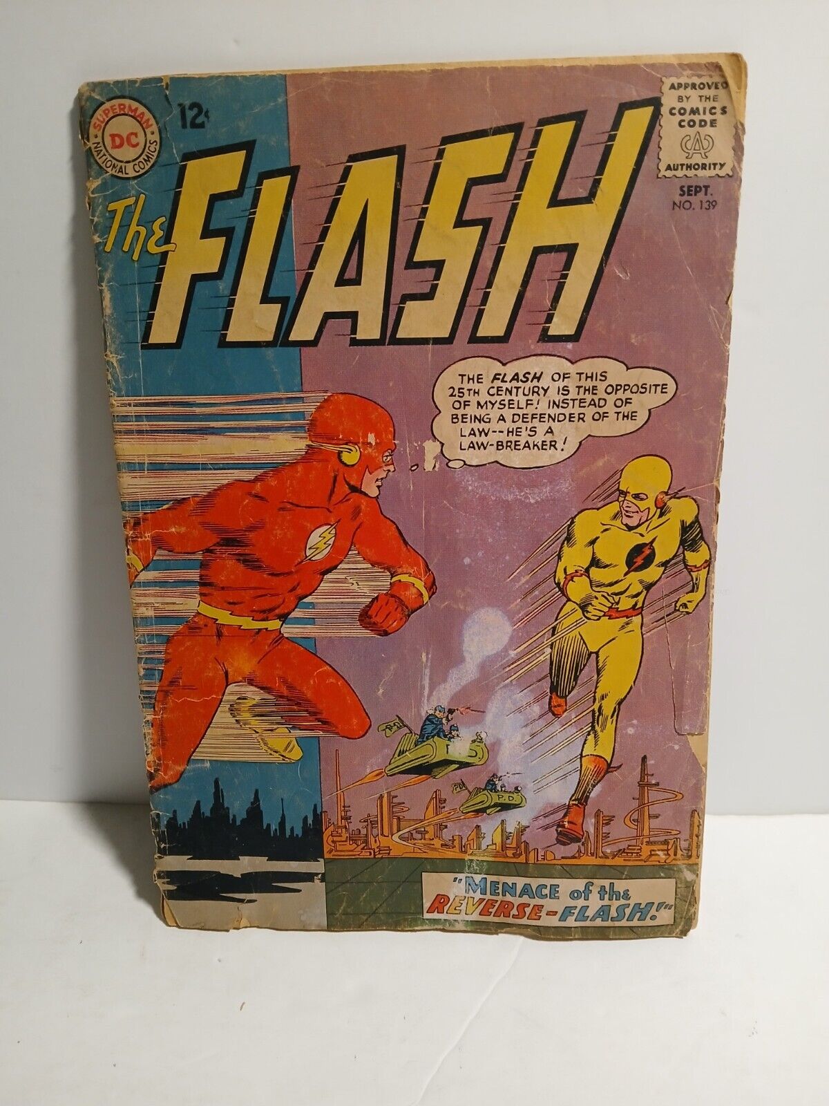 THE FLASH COMIC BOOK Sept. 1963 - #139