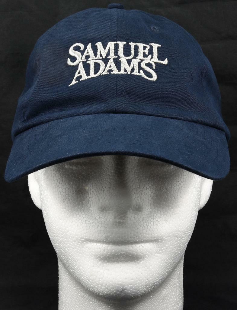 Samuel Adams Baseball Snapback Hat Cap Blue Sam Boston Beer Company