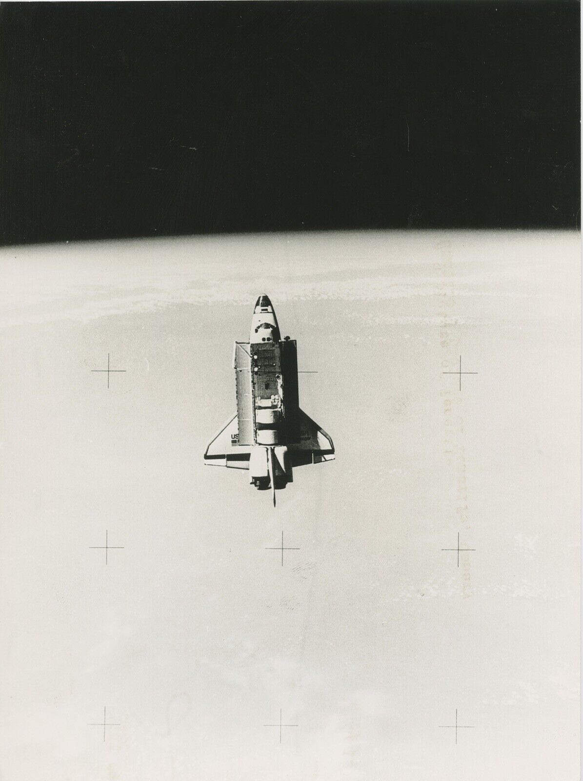 Space Shuttle Payload Bay  Nasa  A2142 A21 Original Vintage Photograph