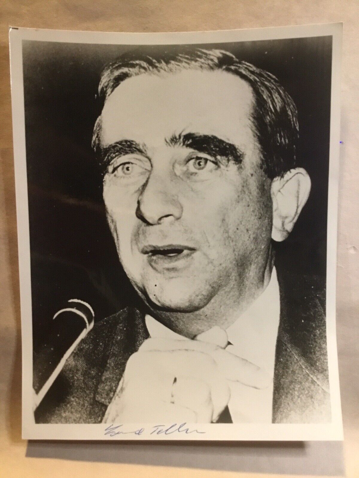 Edward Teller Father of the Hydrogen Bomb Signed Photograph COA OPENHEIMER