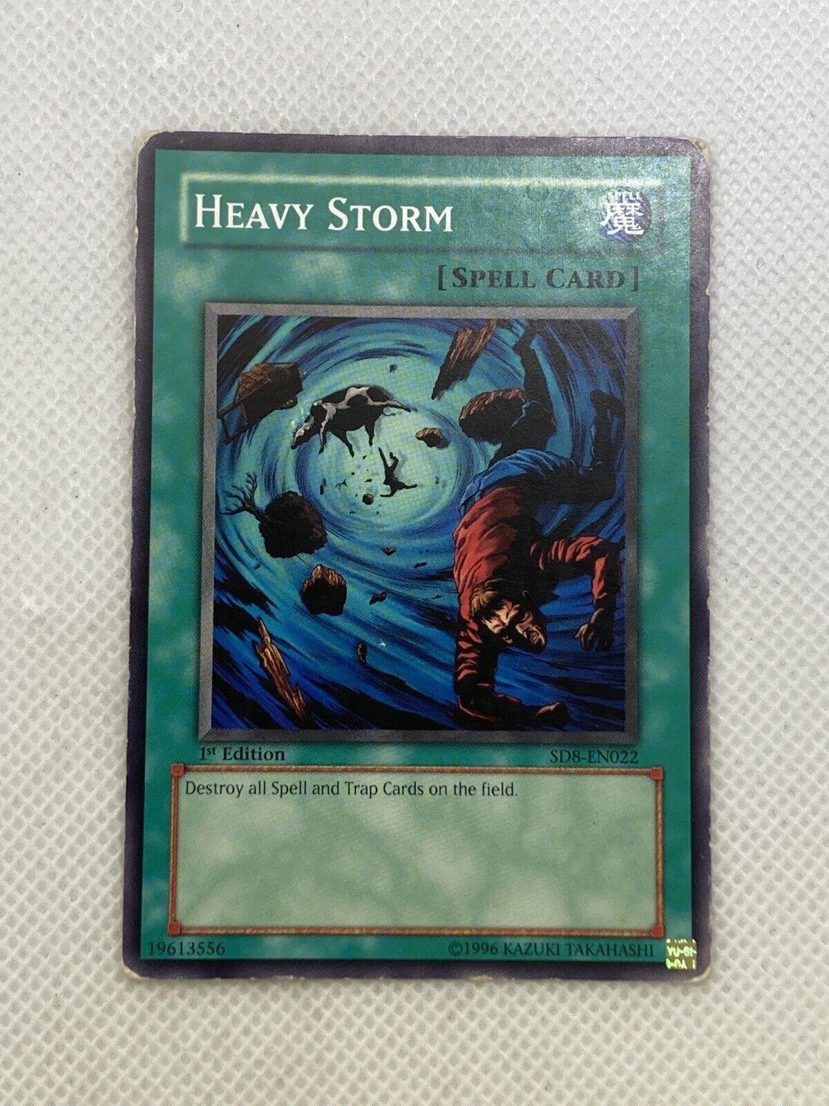 Yugioh Heavy Storm SD8-EN022 1st Edition