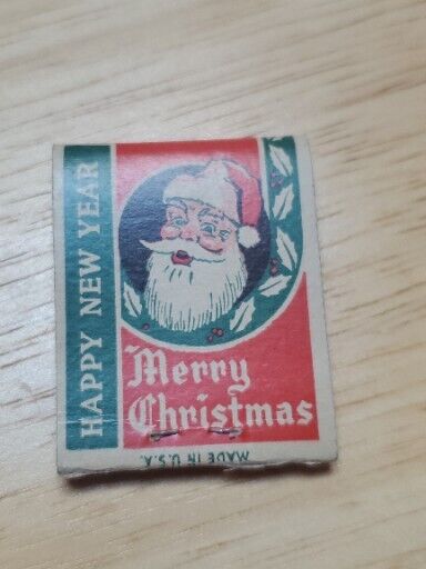 1940's Santa Claus Merry Christmas Burnside Coal Co. NY