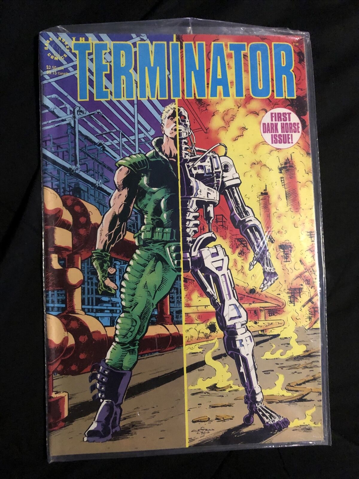 Terminator #1 (1990) Dark Horse Comics First Issue VG