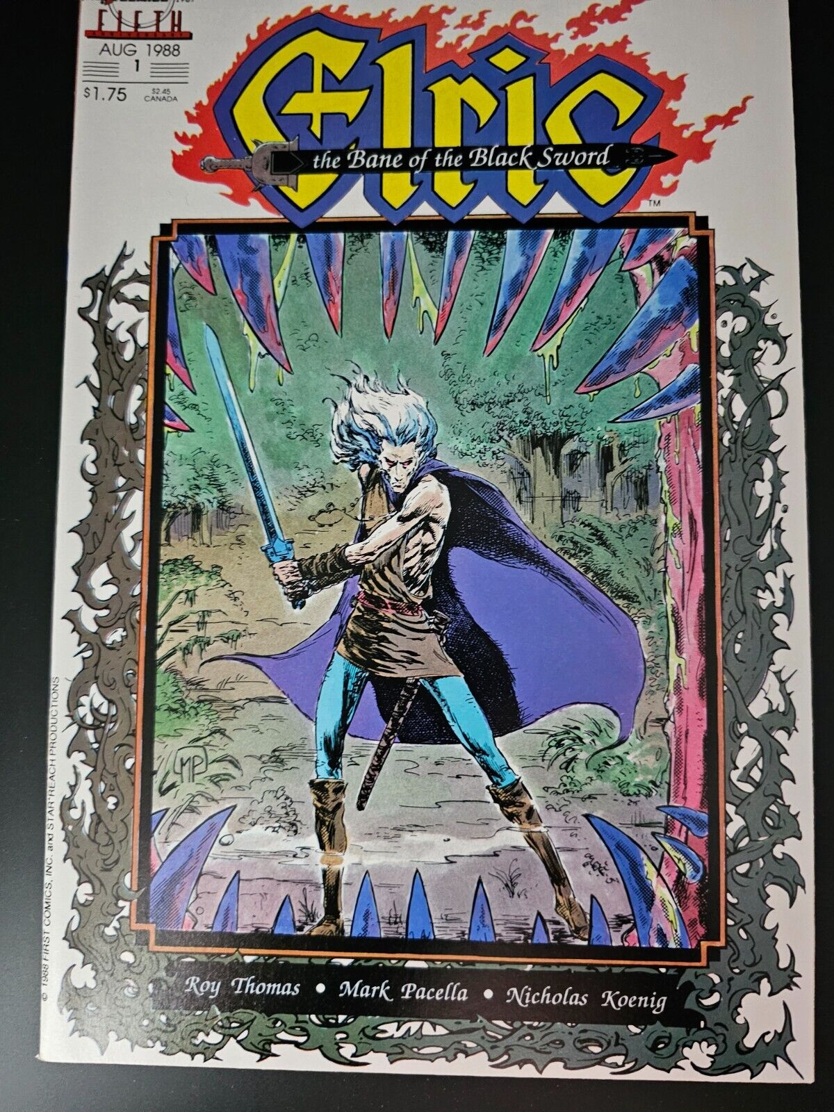 Michael Moorcock's ELRIC The Bane of the Black Sword #1 1988