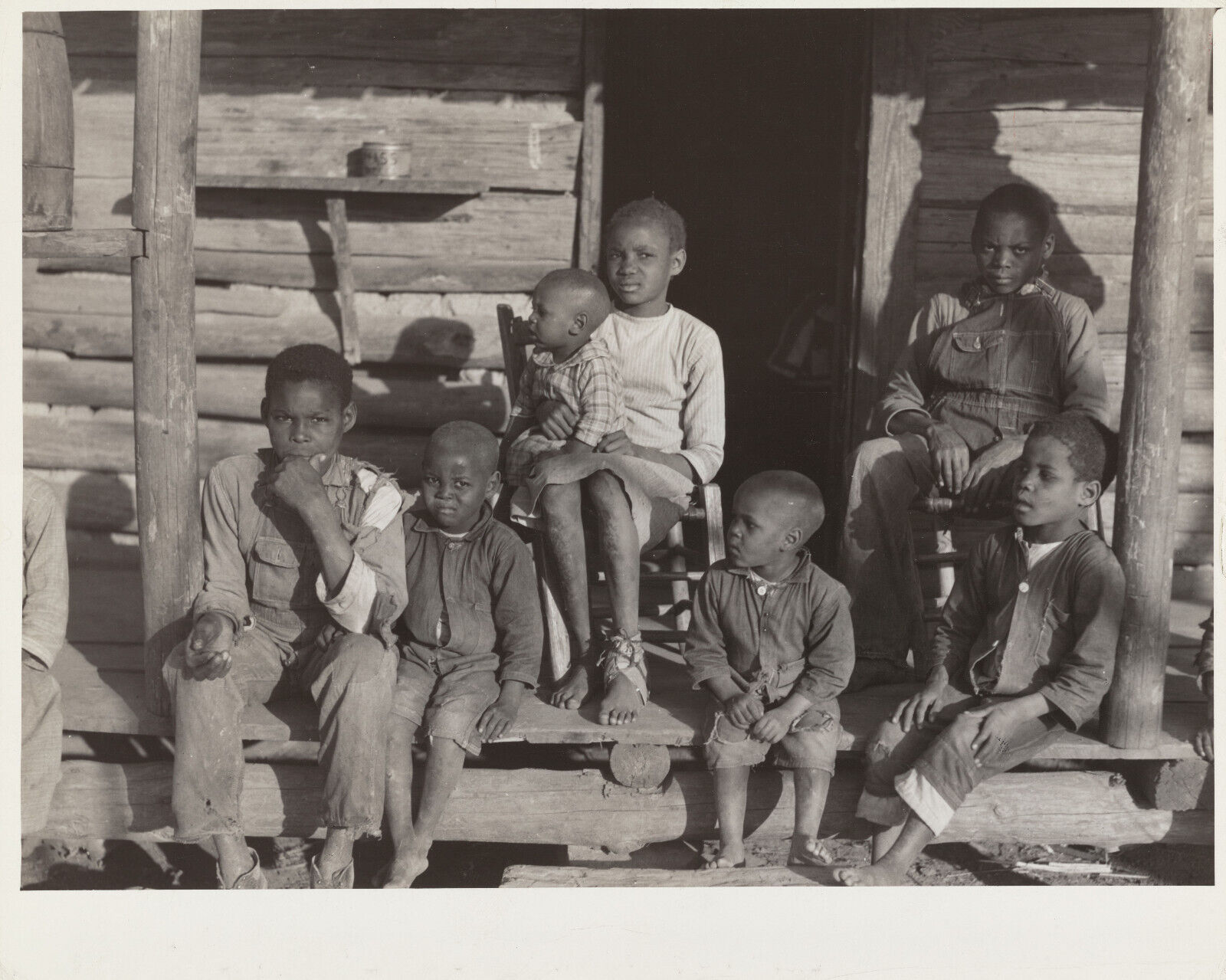 Photo 1937 Black American Children at Gees Bend. Wilcox County, Alabama 58451353