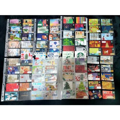 Starbucks card collection 85 pieces set