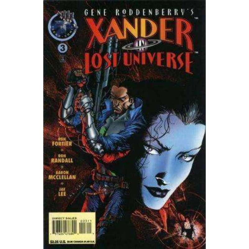 Gene Roddenberry\'s Xander in Lost Universe #3 in NM minus cond. Tekno comics [z.
