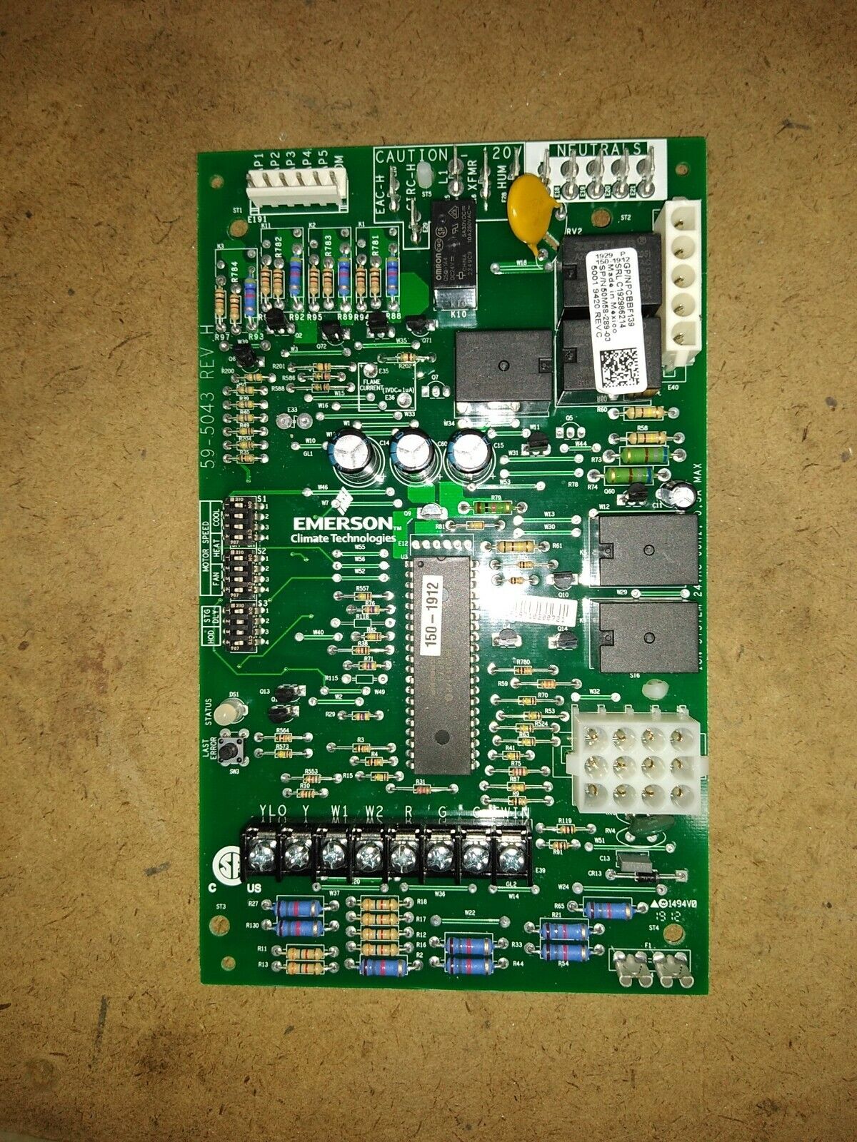 EMERSON 59-5043 REV H Ignition System Circuit Control Board