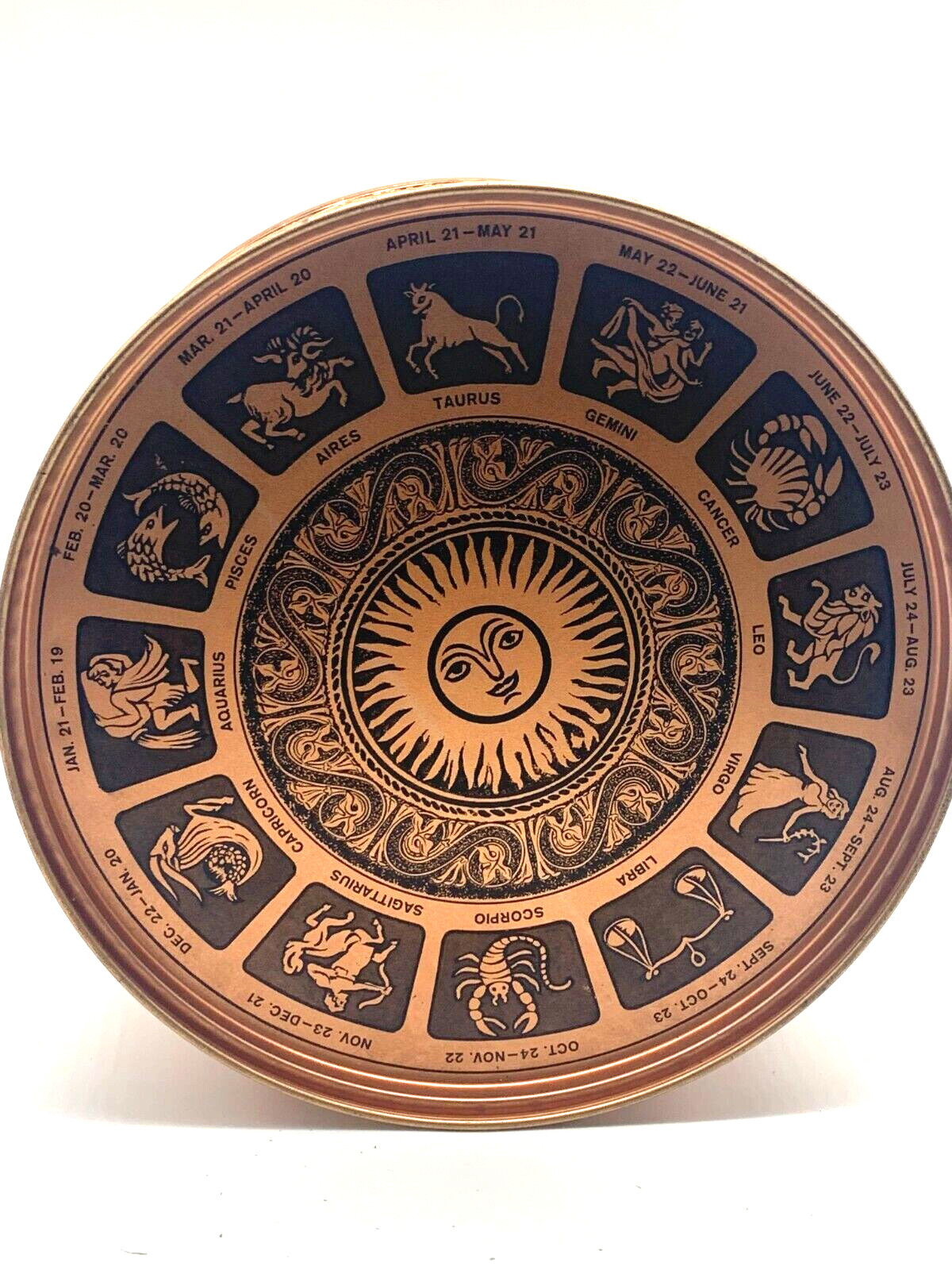Vintage Guildcraft Zodiac Tin