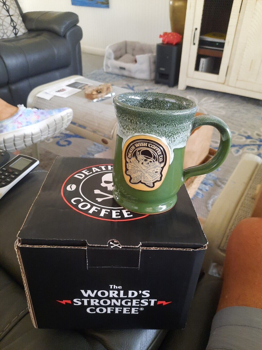 Death Wish Coffee 2024 Dropkick Murphy St. Patrick\'s Day Mug 1881/2500 Mug