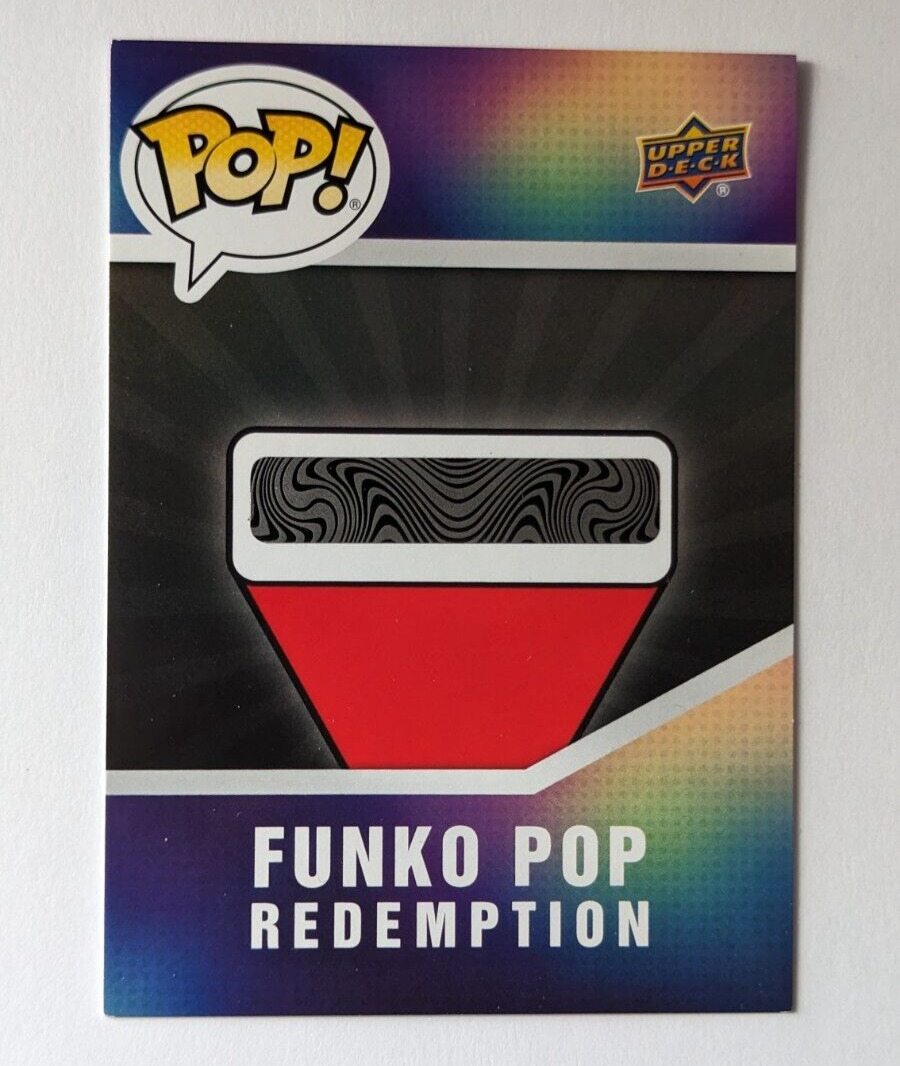 2023 Funko Marvel Upperdeck SDCC  Physical Pop Redemption Card Captain America
