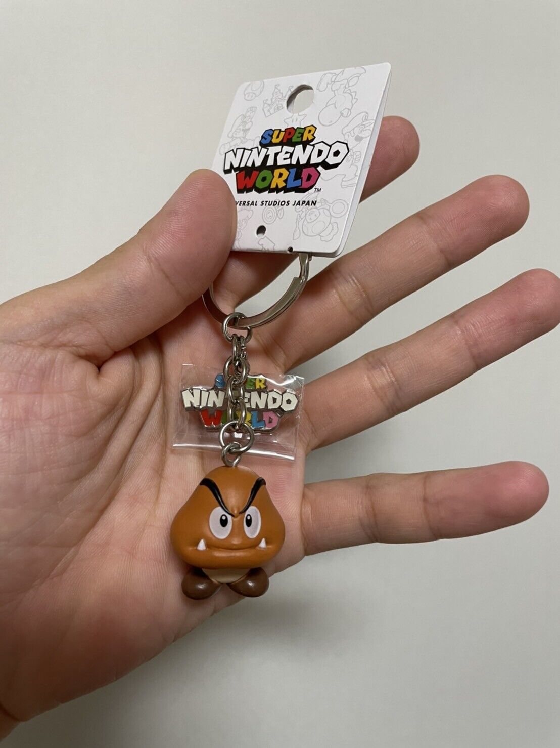 USJ Mario Super Nintendo World Goomba Key chain Universal Studios Japan @GO10