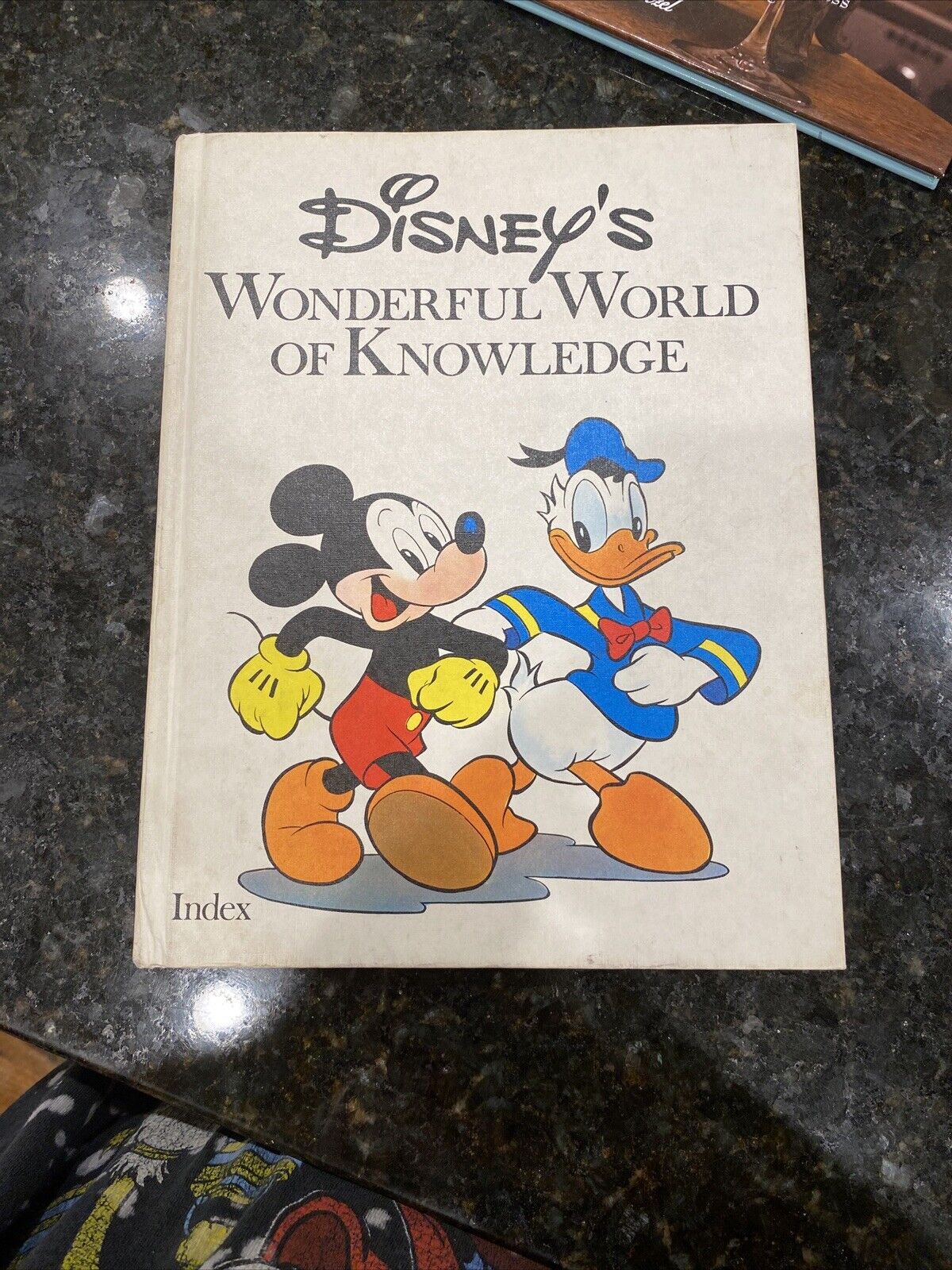 Disney's Wonderful World of Knowledge Index Hardcover 1979 Vol. 22