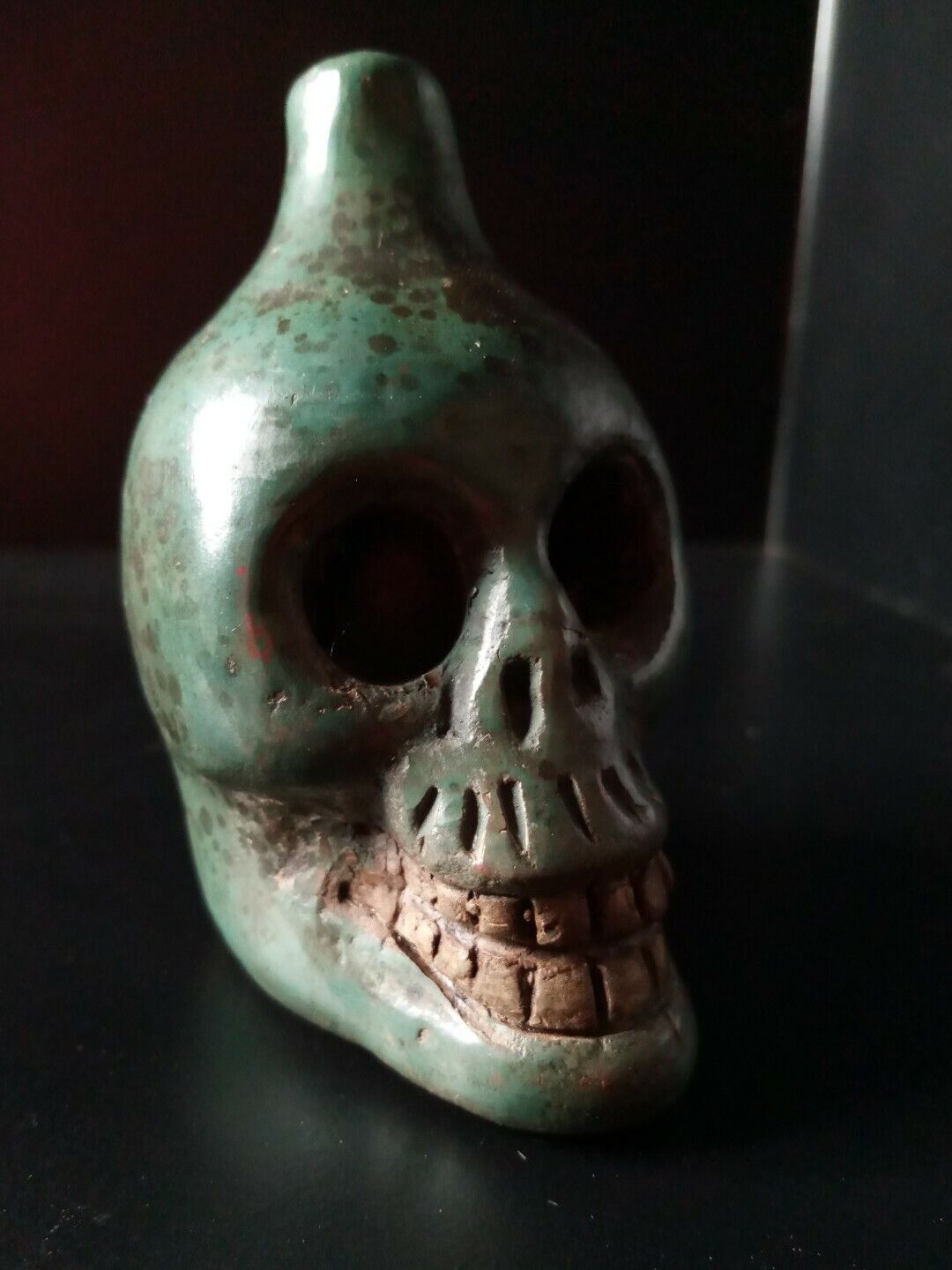 Death Whistle, Loud, Real, Aztec, Maya, Original, Medium Size, Hand Crafted.