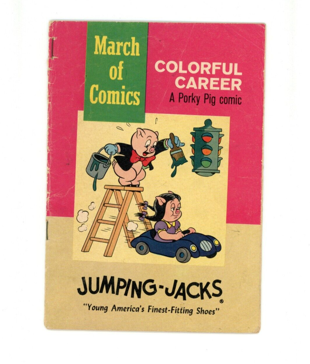 March of Comics #218 1960 GD/VG Low Grade Jumping-Jacks Mini Comic Porky Pig